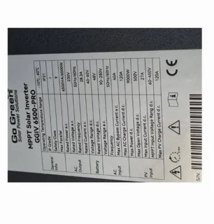 سانورتر 6.5 کیلووات گوگرین مدل GGIV 6500 PRO