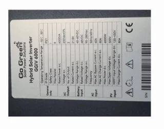 سانورتر ۶ کیلووات گوگرین مدل GGIV6000